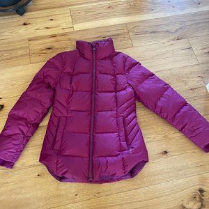 Athleta Downtown Jacket Exotic Fuchsia Color, Size M